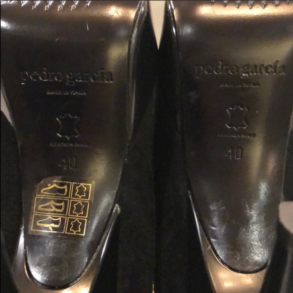 Pedro Garcia size 10 black heels - Picture 4 of 6